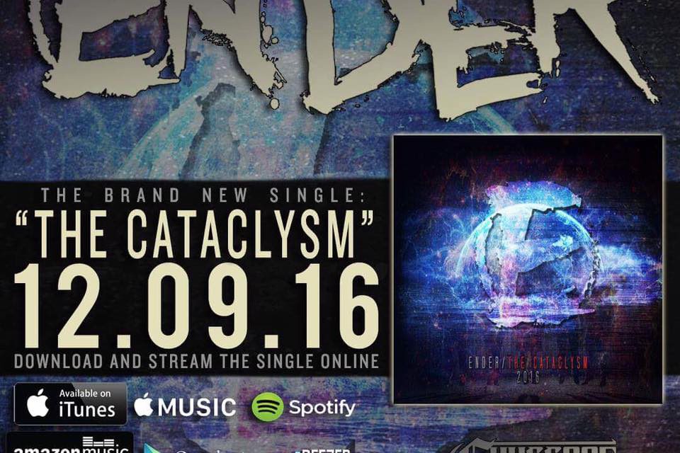 Ender release a video for the song “The Cataclysm”