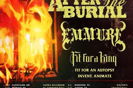 “The Carry The Flame Tour” feat. After the Burial, Emmure +