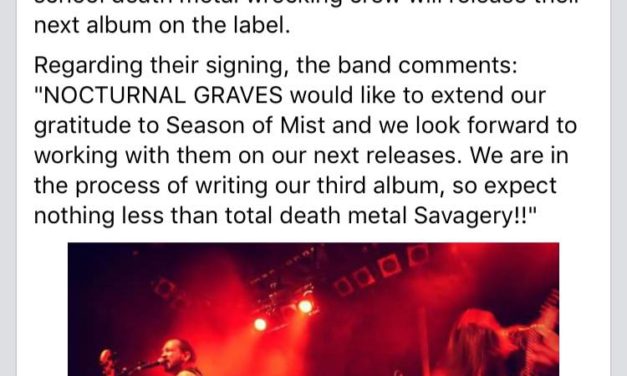Nocturnal Graves Signs Deal With Season Of Mist