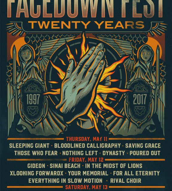 Facedown Fest 2017 featuring Sleeping Giant, Sinai Beach, Impending Doom, A Plea For Purging, War of Ages