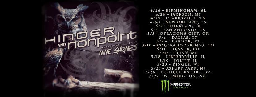 Hinder Announces U.S. Tour Dates