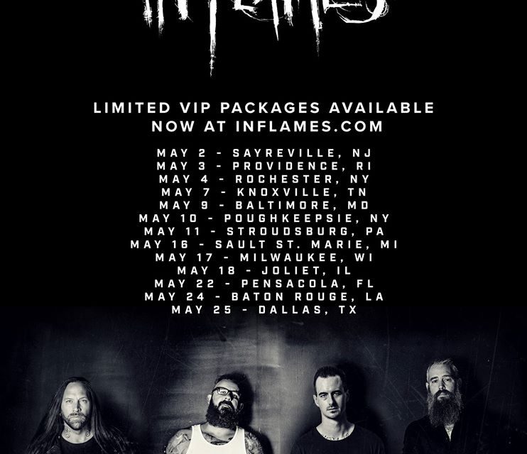 In Flames Announces U.S. Tour Dates