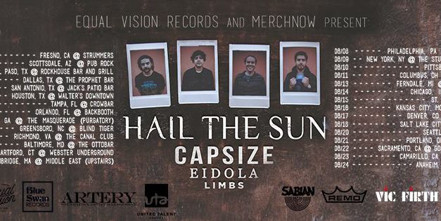 Hail The Sun Announces U.S. Tour Dates