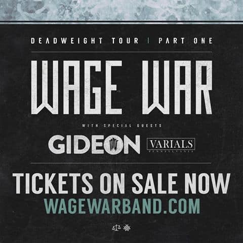 Wage War Announced U.S. Tour Dates