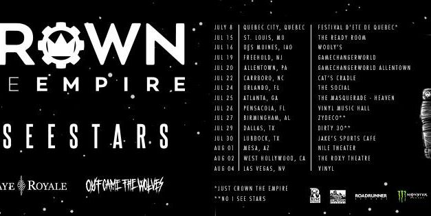 Crown The Empire Announces U.S. Tour Dates