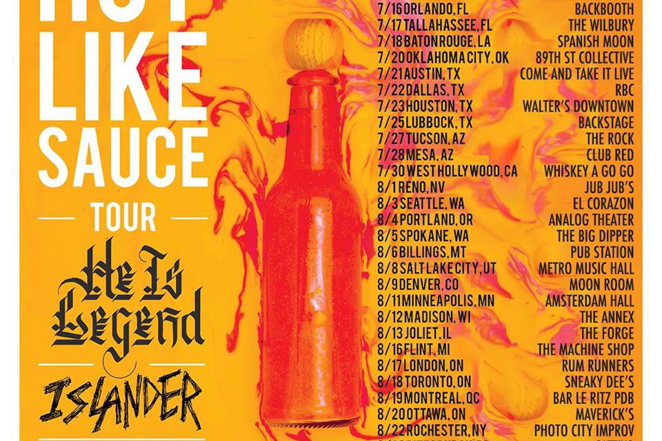 He Is Legend Announces Dates For ‘Hot Like Sauce Tour’