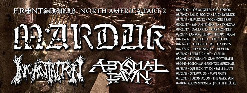 Marduk Announces North American Tour Dates