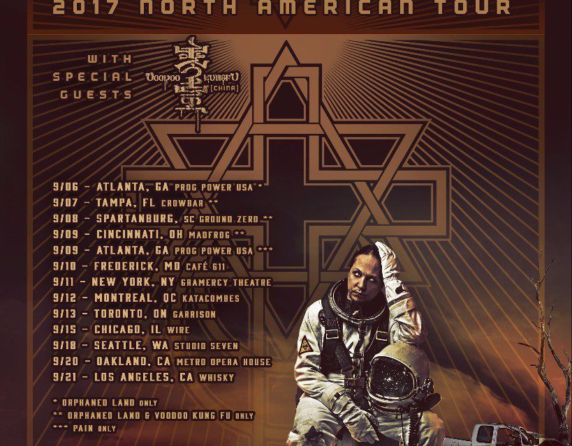 Orphaned Land Announces North American Tour Dates