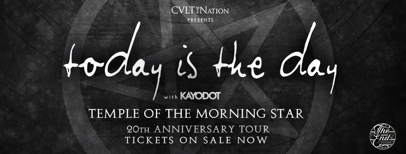 Today Is The Day Announces September Dates For Temple Of The Morning Star 20th Anniversary Tour