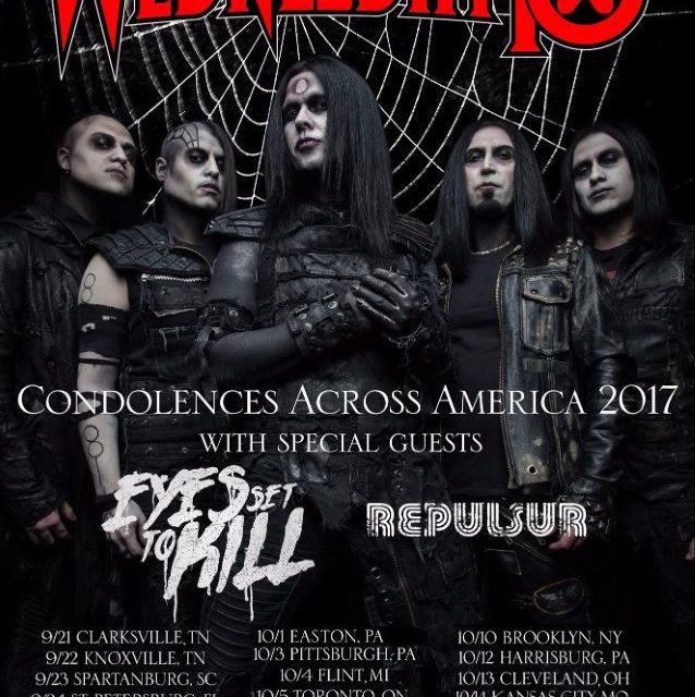 Wednesday 13 Announces Second Set Of ‘Condolences Across America 2017’ Tour Dates