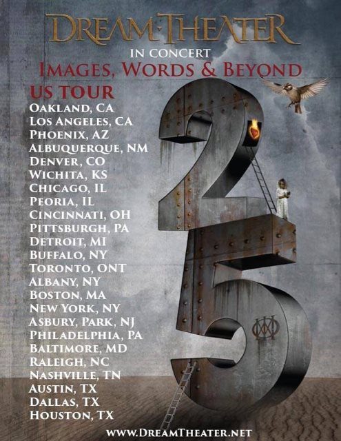 Dream Theater Announces North American Dates For “Images, Words & Beyond’ Tour