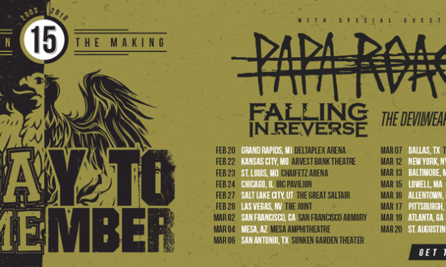 A Day to Remember announced a tour featuring Papa Roach, Falling in Reverse, and The Devil Wears Prada