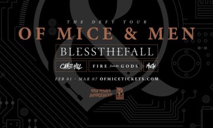 Of Mice & Men announced a 2018 tour w/ BlessTheFall, Cane Hill, and Fire From the Gods