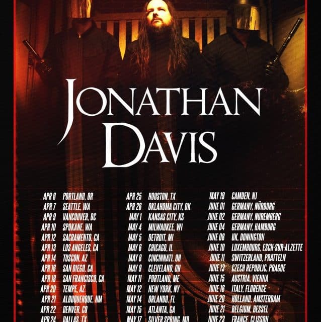 Jonathan Davis announced a solo tour
