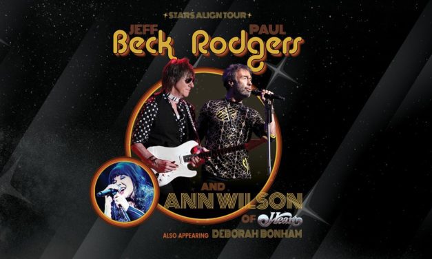 Jeff Beck announced a tour with Paul Rodgers, and Ann Wilson