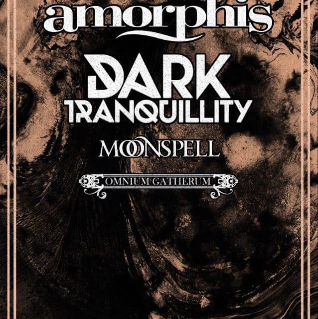 Amorphis announced a tour w/ Dark Tranquillity, Moonspell, and Omnium Gatherum