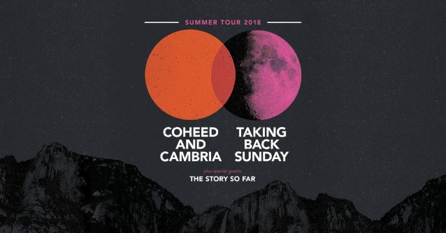 Coheed and Cambria and Taking Back Sunday annouce tour w/ The Story So Far