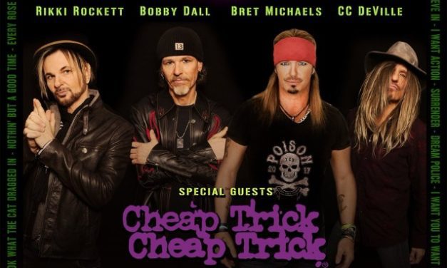 Poison announced a tour with Cheap Trick, and Pop Evil