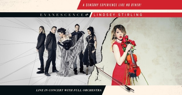 Evanescence and Lindsey Stirling announced a tour