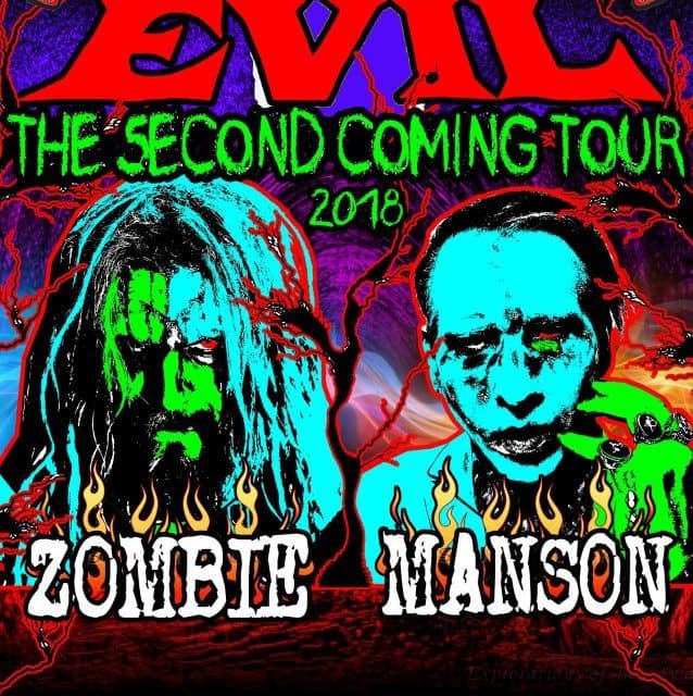 Rob Zombie and Marilyn Manson announced the “Twins of Evil – The Second Coming” tour