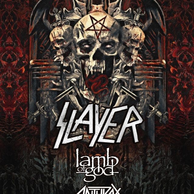 Slayer announced the 2nd leg of their farewell US tour