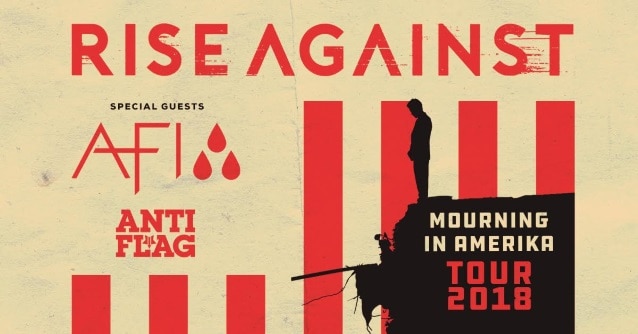 Rise Against announced a tour w/ AFI, and Anti-Flag
