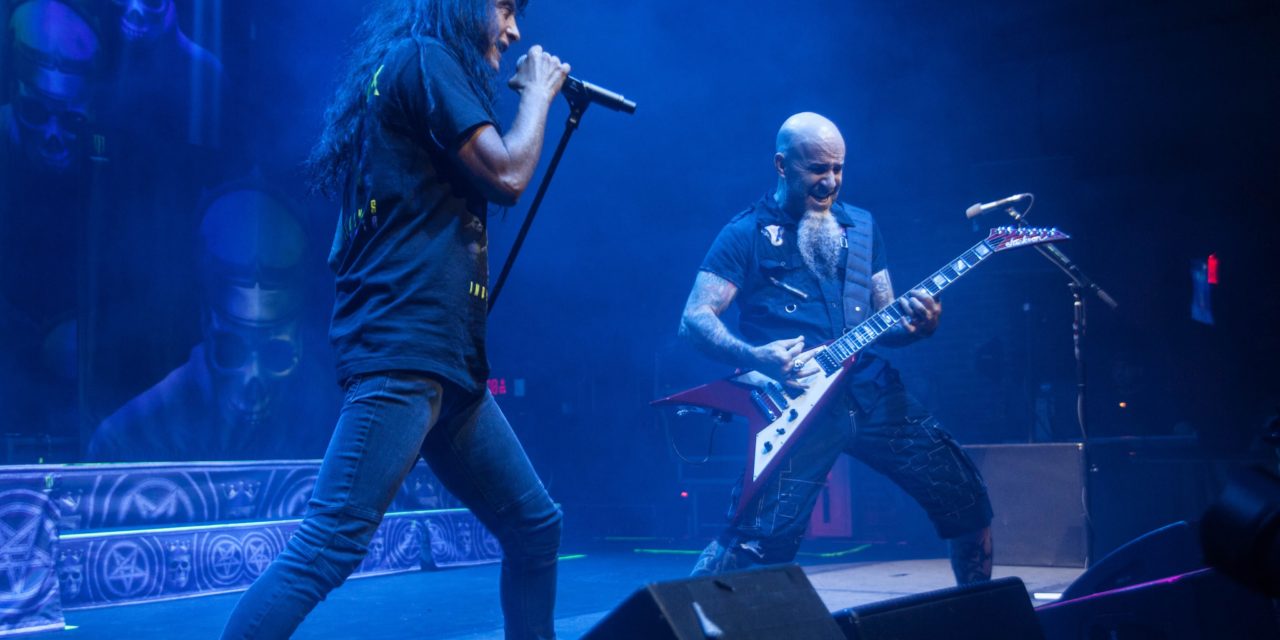 Anthrax w/ Testament, and Nukem at the Brooklyn Bowl in Las Vegas