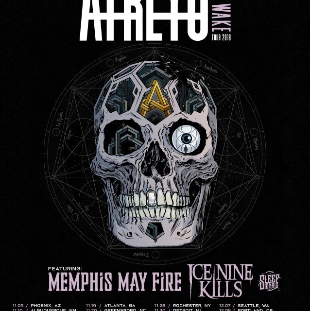 Atreyu announced a tour with Memphis May Fire, Ice Nine Kills, and Sleep Signals