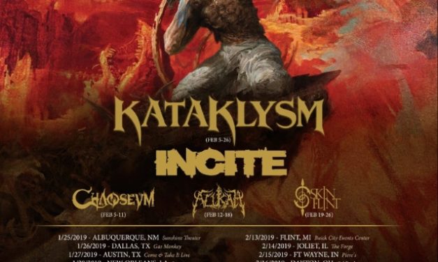 Soulfly announced a tour with Kataklysm, Incite, Chaoseum, Alukah, and Skinflint