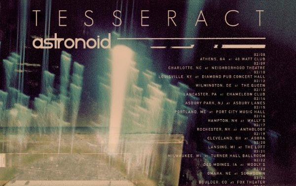 Between the Buried and Me announced a tour w/ Tesseract, and Astronoid