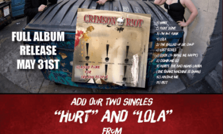 Crimson Riot released a video for “Hurt”