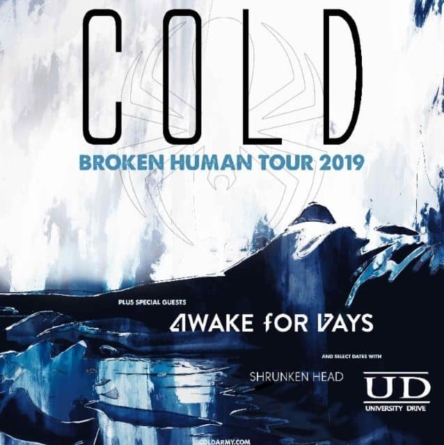 Cold announced their 1st tour since 2011