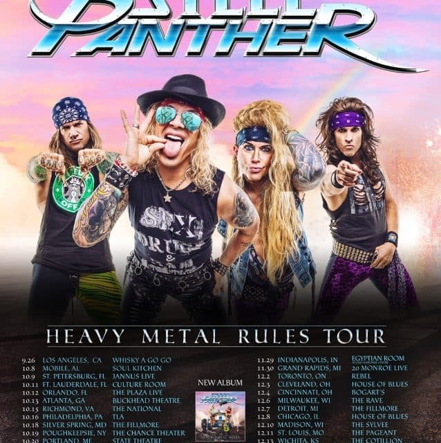 Steel Panther announced a tour