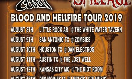 BRIMSTONE COVEN and SPILLAGE Announce 2019 Blood And Hellfire Tour