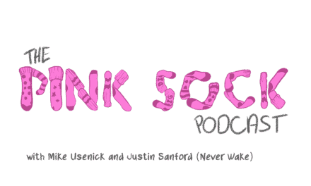 JUSTIN SANFORD of NEVERWAKE Live Interview on Pink Sock Podcast